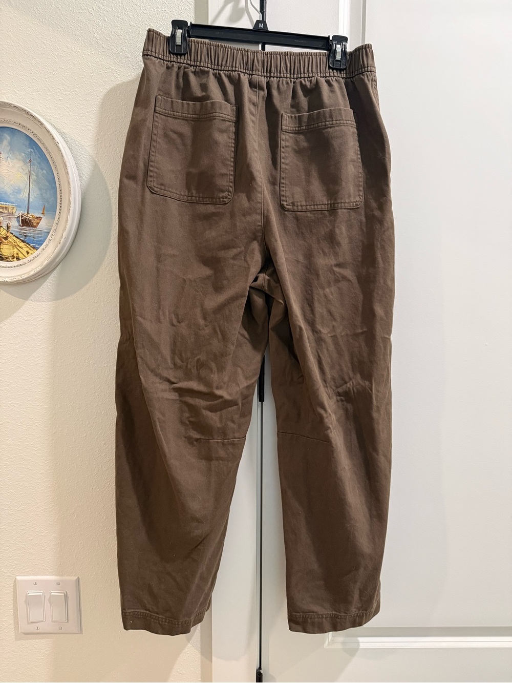Old Navy High Waisted Barrel Ankle Pants - Picture 3 of 5